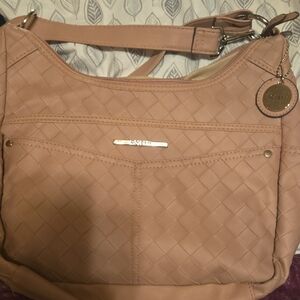 Rosetti Light Pink Shoulder Bag with Classic Charm